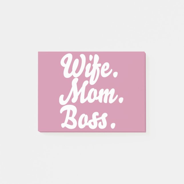 Gift for Wife Mothers Day Post-it Notes (Front)