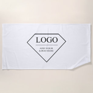 Gift for Women Add Custom Logo Birthday Mum Beach Towel