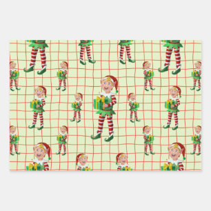 Gift from an Elf Wrapping Paper Sheet
