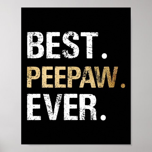 Gift From Granddaughter Grandson Best Aw Ever  Poster (Front)