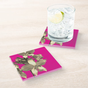 GIFT FROM MOM, DAD, GRANDMOTHER, DAUGHTER, SON GLASS COASTER