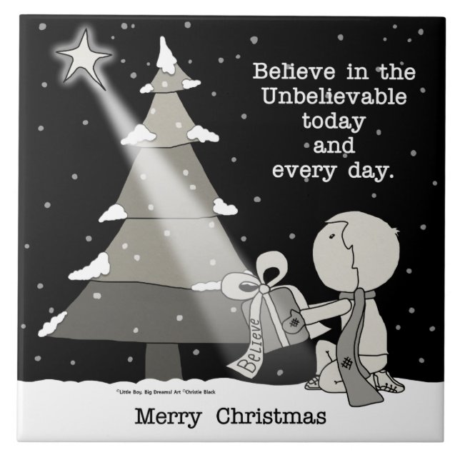 Gift Giver-Merry Christmas Tile (Front)