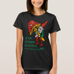 Gift Gnome Figure Dwarf Costume Replacement Gnome T-Shirt