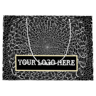 GIFT GOLDEN_ BLACK_SILVER  LARGE GIFT BAG