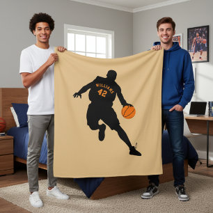 Gift Idea for a Basketball Player: Fleece Blanket