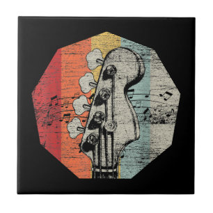 Gift Idea For Bass-guitarist - Bass Guitar Ceramic Tile