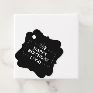 Gift Idea, Personalised Birthday Custom Template Favour Tags