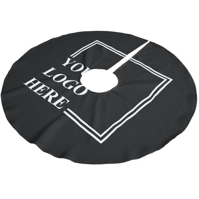 Gift Idea, Personalised Birthday Present Template Brushed Polyester Tree Skirt (Angled)