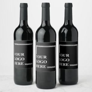 Gift Idea, Personalised Birthday Present Template Wine Label