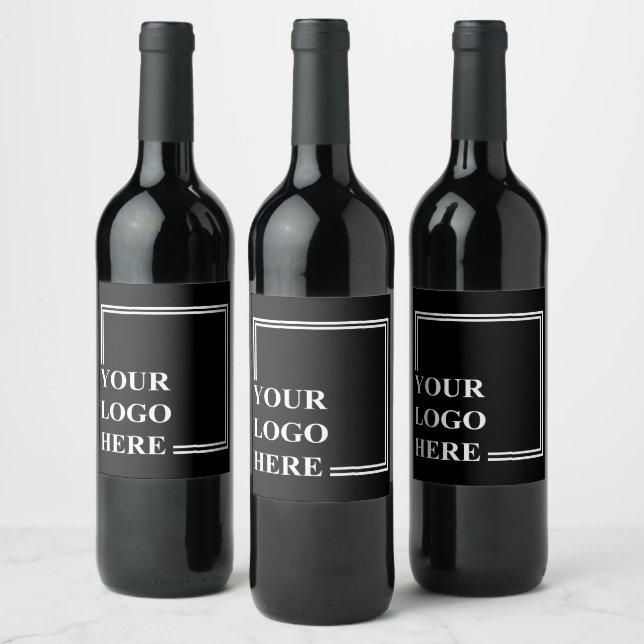 Gift Idea, Personalised Birthday Present Template Wine Label (Bottles)