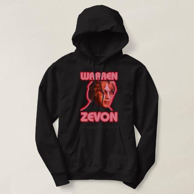 Gift Idea Warren Art Zevon Christmas Holiday Hoodie (Design Front)