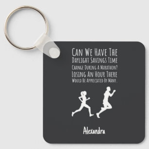 Gift Ideas For Marathon Runners Custom Running Key Ring