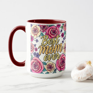 Gift Luxury Floral Modern Collection Mug