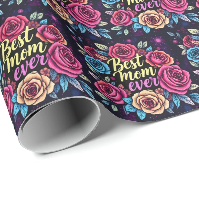 Gift Luxury Floral Popular Collection Wrapping Paper (Roll Corner)