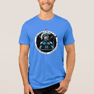 Gift Marseille Supporters Fans Spartiate Hockey Tri-Blend Shirt