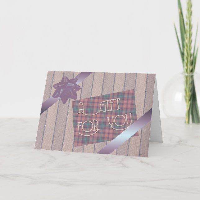 Gift Money Enclosure Card (Front)