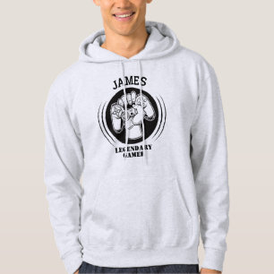 Gift Name Personalized Funny Gaming Geek Birthday Hoodie