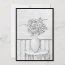 Gift of Flowers - Black