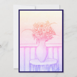 Gift of Flowers Invitation