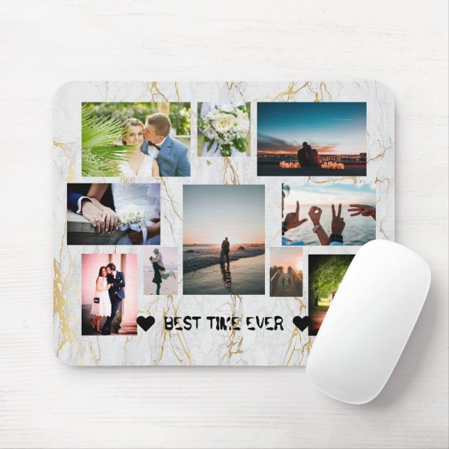 Gift of Love BEST TIME EVER Personalised Mousepad (With Mouse)
