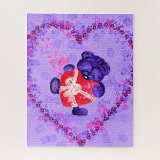 Gift Of Love - For You - Cute Jigsaw Puzzle (Vertical)