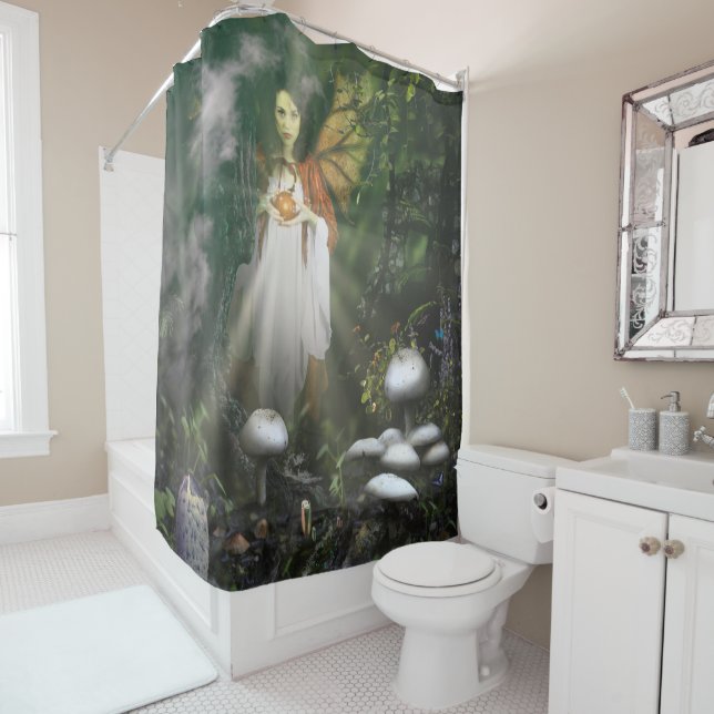 GIFT OF THE FAIRIES SHOWER CURTAIN (In Situ)