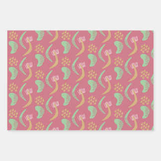 Gift paper sheets set of 3