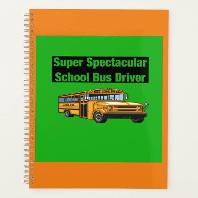 Gift Planner for School Bus Drivers (Front)
