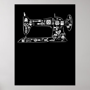 Gift Quilters And Tailors Quilting Gift Sewing Poster