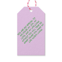 Gift tag