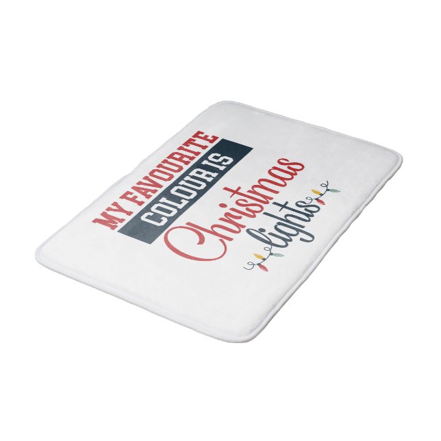 Gift Tag Bath Mat (Angled)