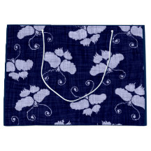 GIFT TAG BUTTERFLIES IN BLUE 