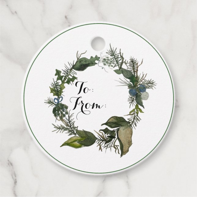 Gift tag-Favor Tags (Front)