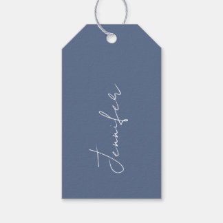 Gift Tag for a Bridal Shower With Name.