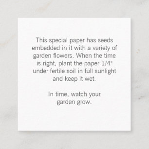 Gift Tag Instructions