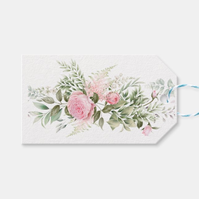 Gift Tag Roses (Front (Horizontal))