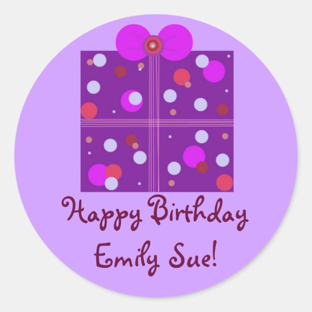 Gift Tag Sticker (Front)