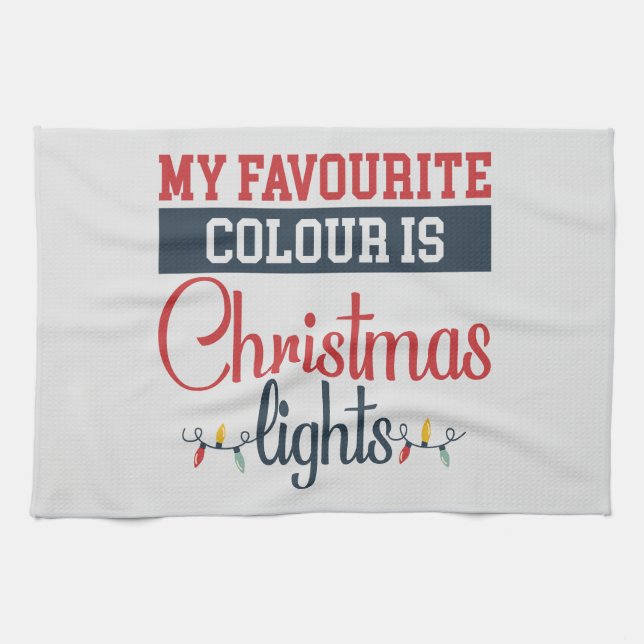Gift Tag Tea Towel (Horizontal)