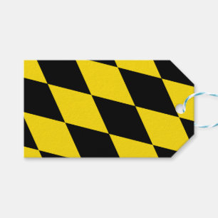 Gift Tag with Flag of Munich