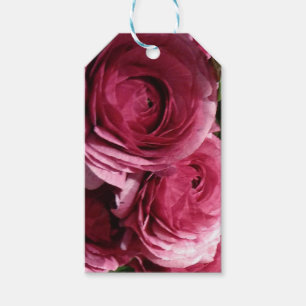 Gift Tags Featuring Ranunculus Flowers
