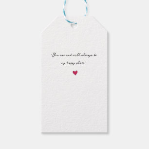 Gift Tags & Gift Enclosures heart