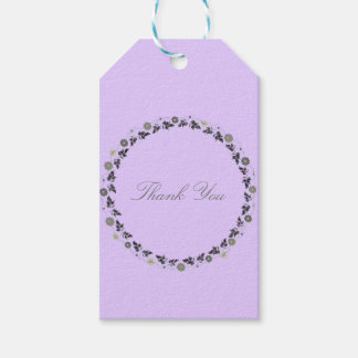 Gift Tags Lavendar Template