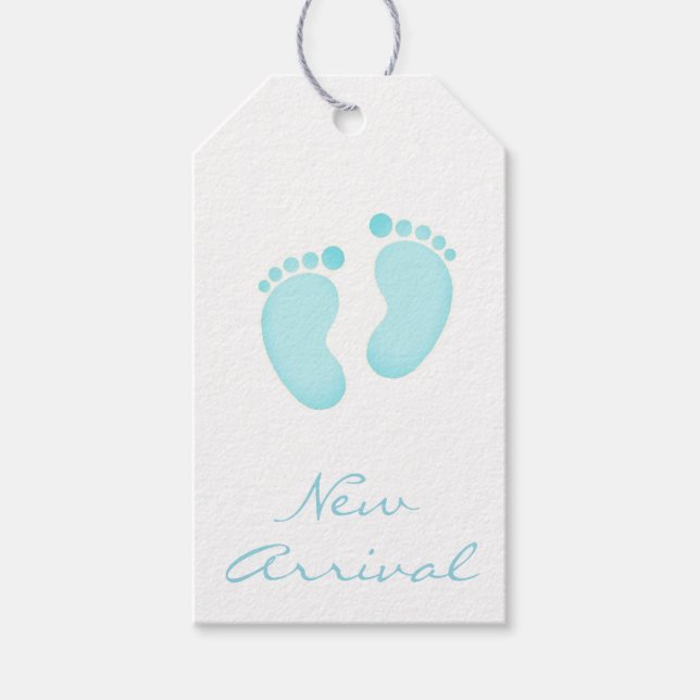 Gift Tags - New Arrival (Green/Blue) (Front)