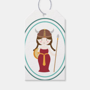 Gift Tags - Viking Warrior Princess