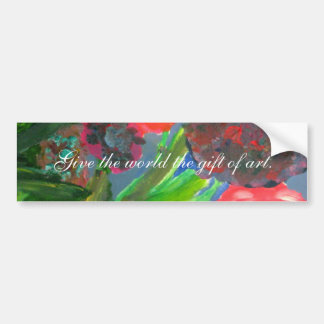 Gift the of Art Bumper Sticker