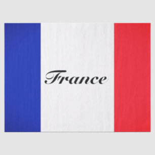 Gift Tissue Paper with French Flag