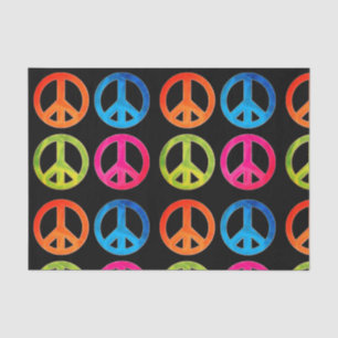 Gift Tissue Paper with Peace signs