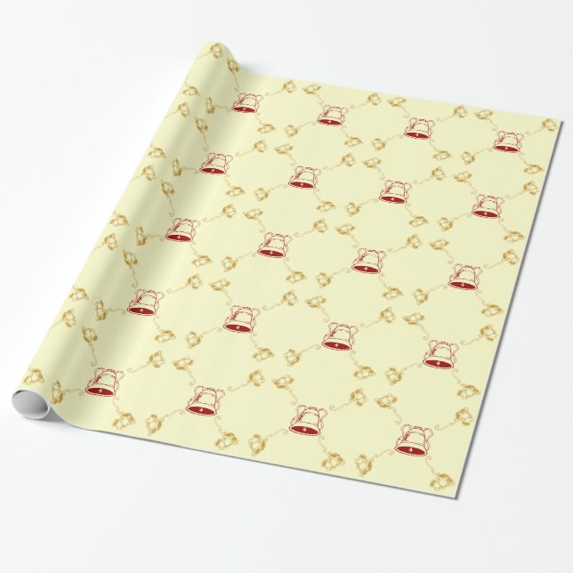 Gift Wrap - Bells (Unrolled)