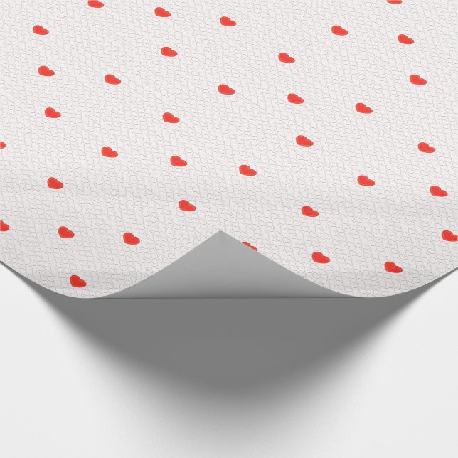 Gift Wrap - Hearts (Corner)