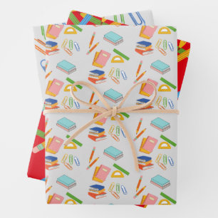 Gift Wrap, Pens, Pencils and School Stuffs Wrapping Paper Sheet
